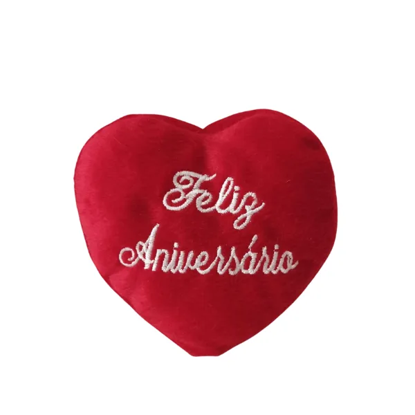 Coração Mini P Feliz Aniversário