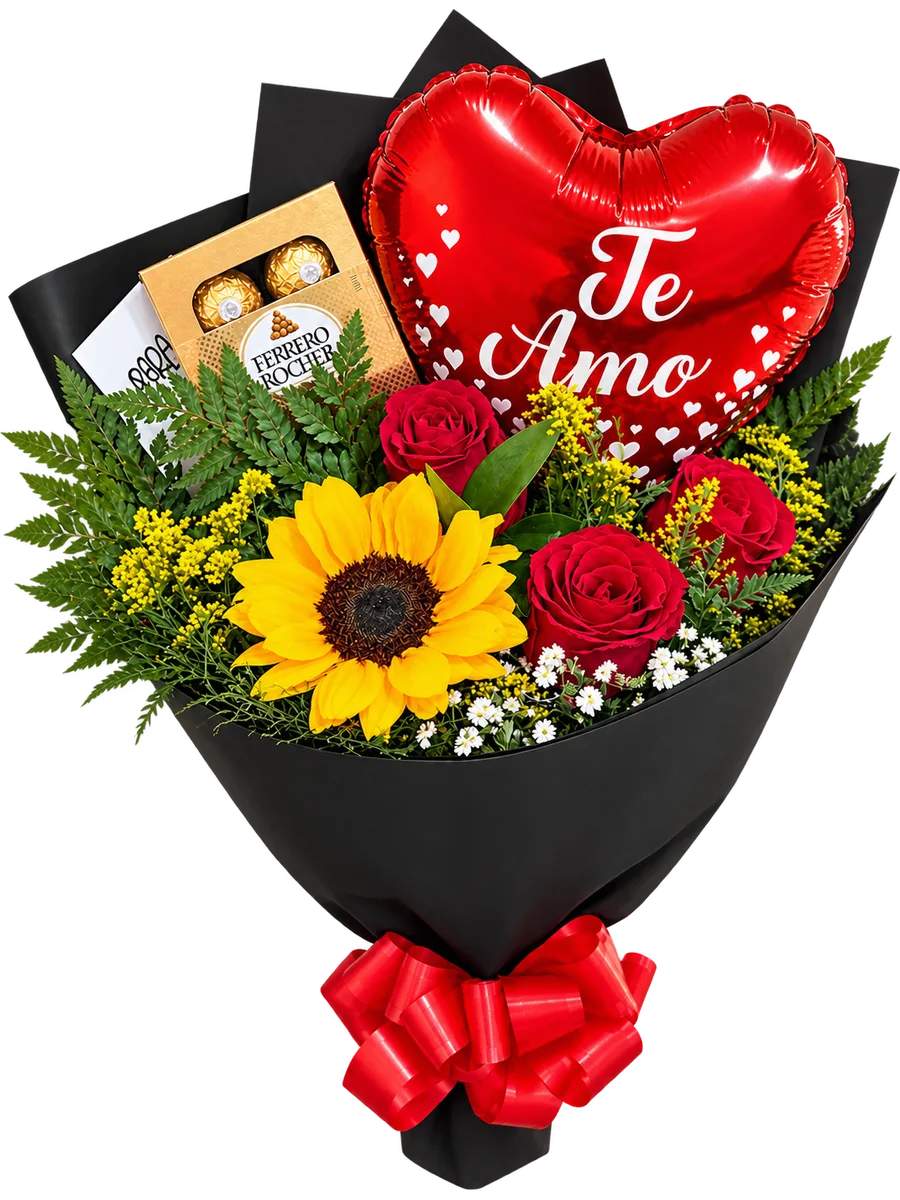 Buquê Amor em Flores