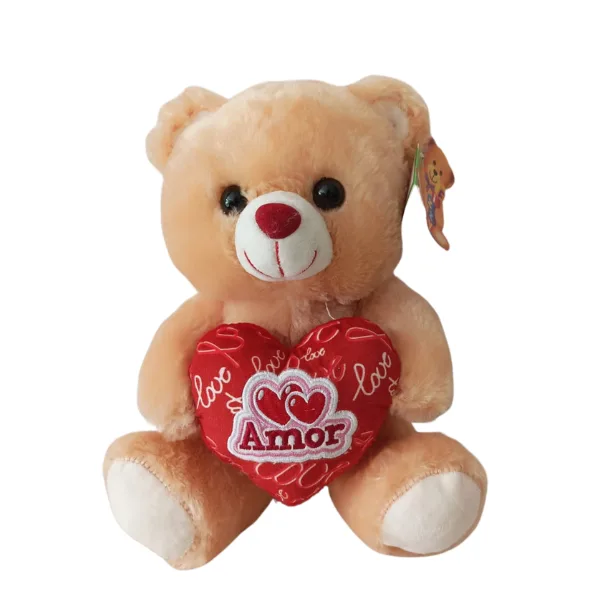 Urso coração Amor Médio