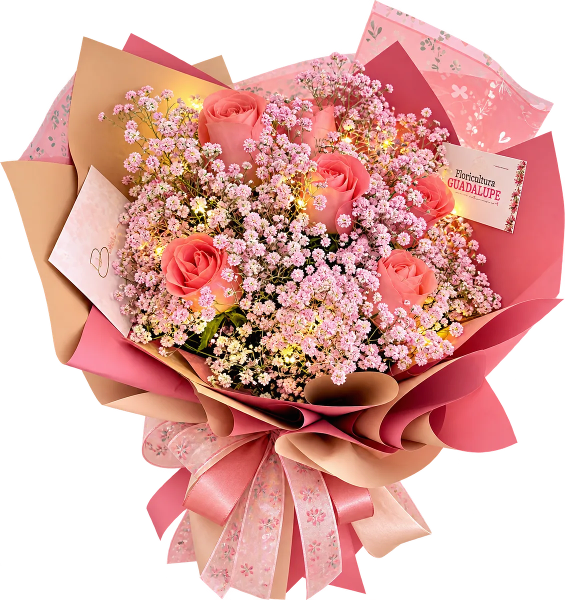 Buquê Encanto 6 Rosas